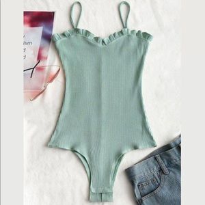 🌟💚ZAFUL Ruffle BodySuit 💚🌟